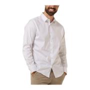 Casual Slim Fit White Shirt Selected Homme , White , Heren