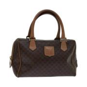 Pre-owned Canvas handbags Celine Vintage , Brown , Dames