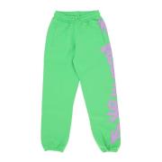 Lichtgewicht trainingsbroek met zijlogo Disclaimer , Green , Dames