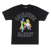 The Simpsons Zwarte Heren Tee Market , Black , Heren