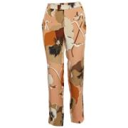 Pre-owned Silk bottoms Gucci Vintage , Multicolor , Dames