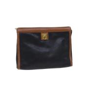 Pre-owned Leather celine-bags Celine Vintage , Black , Dames