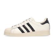 Core White Lage Sneaker Leer Adidas , White , Heren