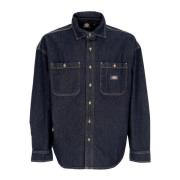 Denim Overhemd met Zakken Dickies , Blue , Heren