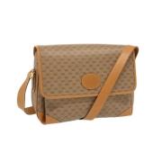 Pre-owned Canvas gucci-bags Gucci Vintage , Beige , Dames