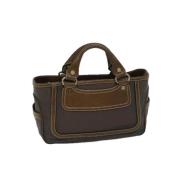 Pre-owned Canvas celine-bags Celine Vintage , Brown , Dames