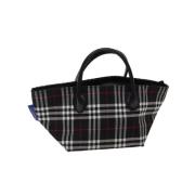 Pre-owned Nylon totes Burberry Vintage , Black , Dames