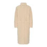 Feliciasz Teddy Coat Jas Saint Tropez , Beige , Dames