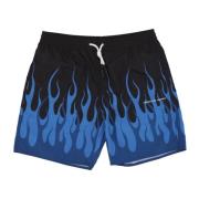 Flames Zwemshorts Zwart/Blauw Vision OF Super , Blue , Heren