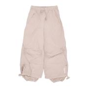 Logo Safari Katoenen Broek Vrouwen Disclaimer , Beige , Dames