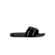 Zwarte Pro Slippers met Velcro Sluiting Dolly Noire , Black , Heren