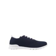 Blauwe Cashmere Hardloopschoenen Kiton , Blue , Heren