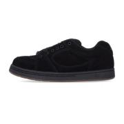 Zwarte Skate Schoenen met Elastische Band ES , Black , Heren