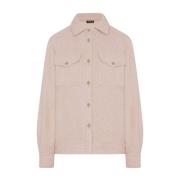 Kasjmier Overshirt Kiton , Pink , Dames