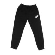 Club Jogger Broek Set Zwart/Wit Nike , Black , Heren