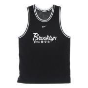 Brooklyn Nets Basketball Tank Top Nike , Black , Heren