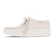 Witte Nubuck Mocassin Lifestyle Schoen Clarks , White , Heren