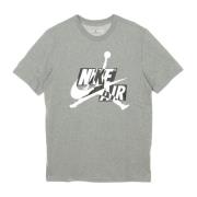 Klassieke Carbon Heren T-shirt Jordan , Gray , Heren