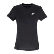 Sportswear Club Tee Mantra Orange T-shirt Nike , Black , Dames