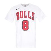 Chicago Bulls NBA Tee Zach Lavine Nike , White , Heren