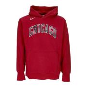 Chicago Bulls Hoodie Essential Fleece Nike , Brown , Heren