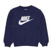 Sportswear Crewneck Sweatshirt Midnight Navy/White Nike , Blue , Heren