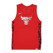 Chicago Bulls Basketball Tank Top Nike , Red , Heren