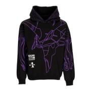 Evangelion 01 Lichtgewicht Hoodie Zwart Octopus , Black , Heren