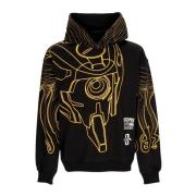 Evangelion 00 Lichtgewicht Hoodie Zwart Octopus , Black , Heren