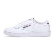 Club C 85 Lage Sneaker Wit/Zwart Reebok , White , Heren