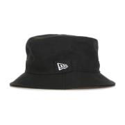 Zwarte Vissershoed Essentiële Emmer Stijl New Era , Black , Unisex