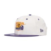 Phoenix Suns Platte Klep Pet Wit/Paars New Era , White , Unisex