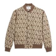 Tank Bubble A Bomber Jacket Axel Arigato , Brown , Heren