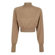 Bruine Coltrui Sweater Aw24 Max Mara , Brown , Dames