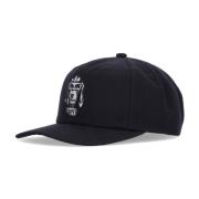 Klassieke Snapback Platte Klep Pet Zwart Obey , Black , Heren