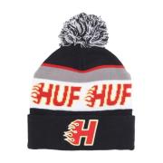 Enforcer Pom Pom Muts Zwart HUF , Multicolor , Heren