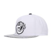 Grizzlies 3D Logo Snapback Cap Mitchell & Ness , White , Heren