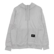 Sporttrui met ritssluiting, fleece Nike , Gray , Heren