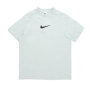 Sport T-shirt Licht Zilver/Zwart Nike , Blue , Dames