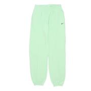 Fleece Trainingsbroek Groen/Zwart Nike , Green , Dames