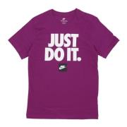 Viotech Sportswear Tee Korte Mouw T-shirt Nike , Purple , Heren