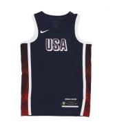 USA Basketball Tank Top Nike , Blue , Heren