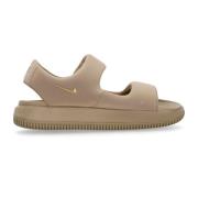 Gevormde Rubberen Sandaal in Khaki Nike , Beige , Heren