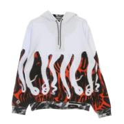 Hoodie Halftone Wit Octopus , Multicolor , Heren