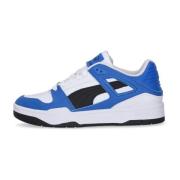 Lage Leren Sneaker Wit/Zwart/Team Royal Puma , Multicolor , Heren