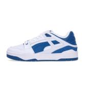 Lage Suède Sneaker Wit Blauw Puma , Blue , Heren