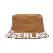 Brim Bucket Hat met Wheat Logo Timberland , Yellow , Heren