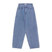 Baggy Denim Jeans Obey , Blue , Heren