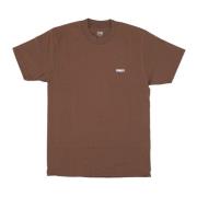 Klassieke Tee Heren T-shirt Obey , Brown , Heren