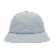 Surf Spray Nylon Ongestructureerde Bucket Hat Obey , Blue , Heren